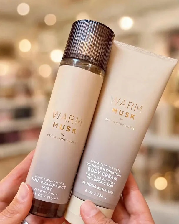 Set Warm Musk de Bath & Body Works