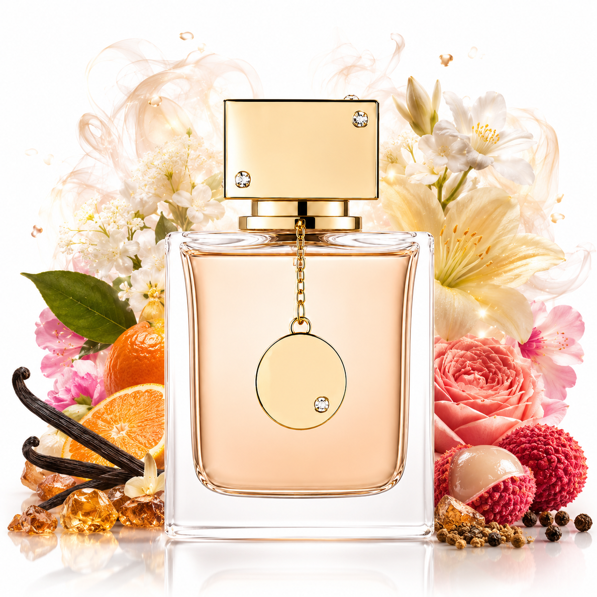 Club de Nuit Woman 105 ml, perfume disponible en Gotitas de Miel Panamá, vista de detalle.