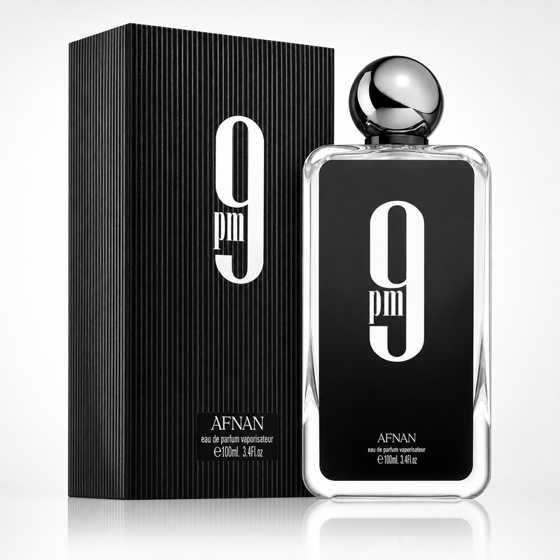 9PM 100 ml, perfume disponible en Gotitas de Miel Panamá.