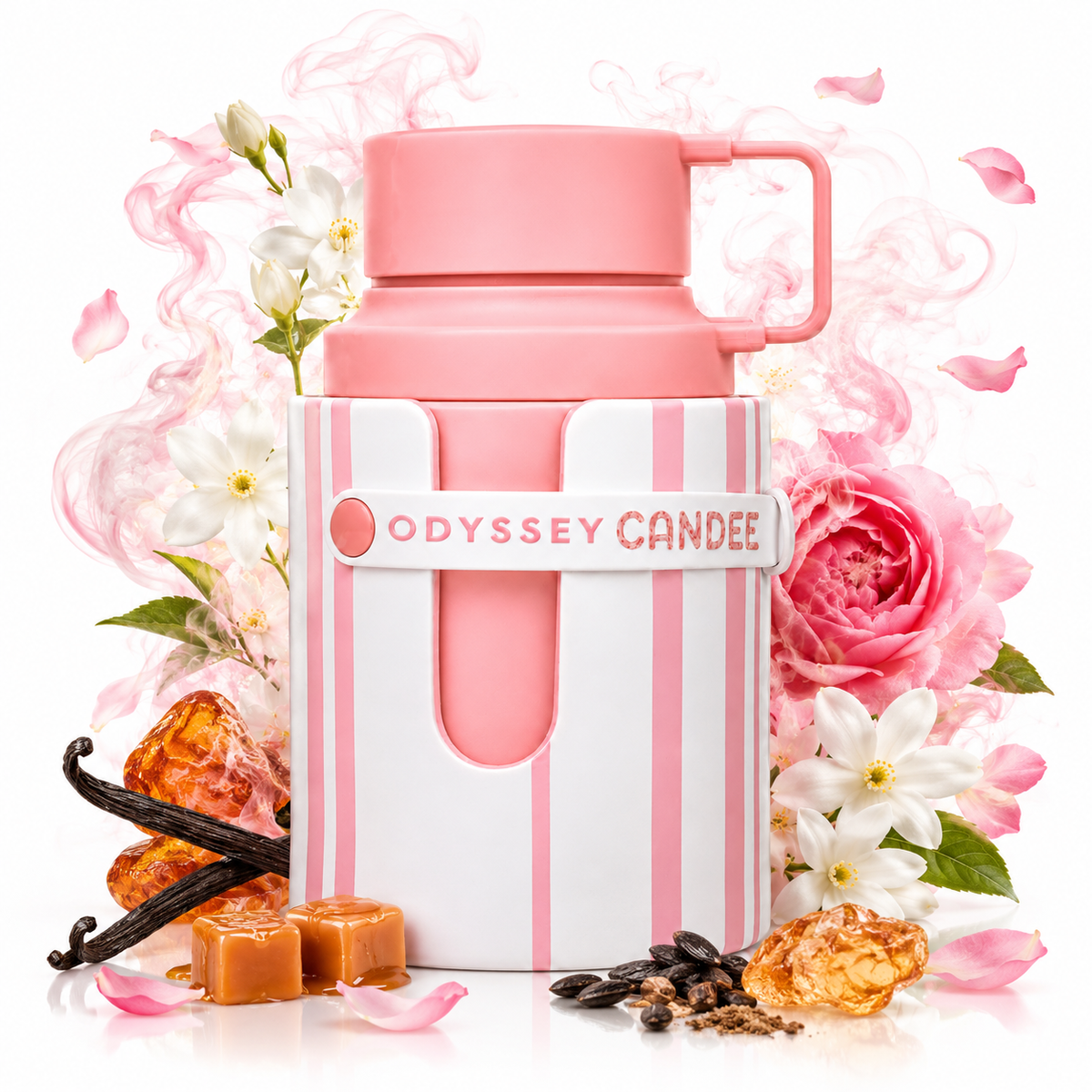 Odyssey Candee 100 ml, perfume disponible en Gotitas de Miel Panamá, vista de detalle.