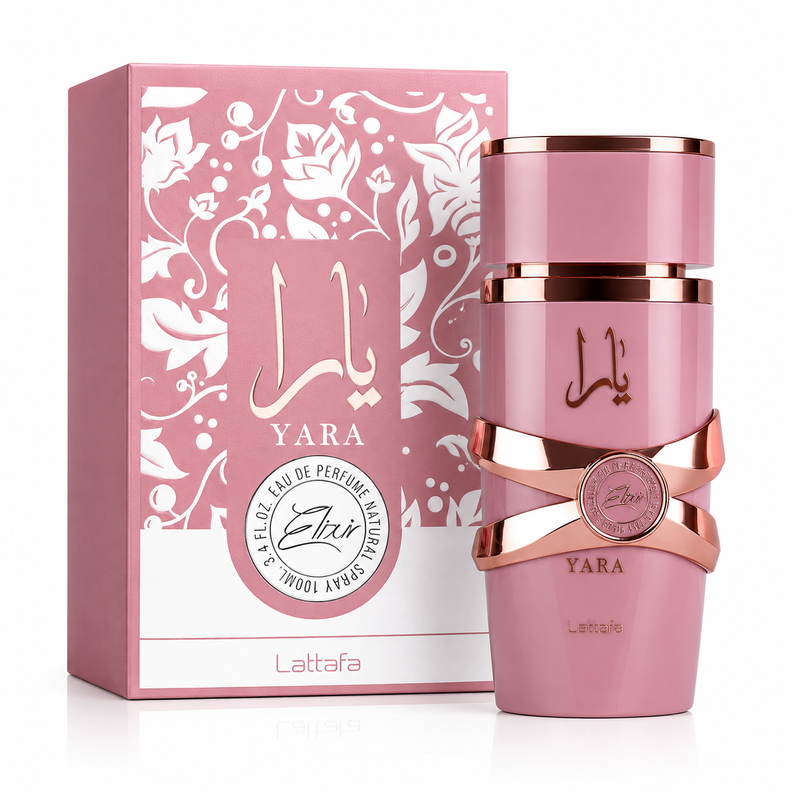 Yara Elixir 100 ml, perfume disponible en Gotitas de Miel Panamá.