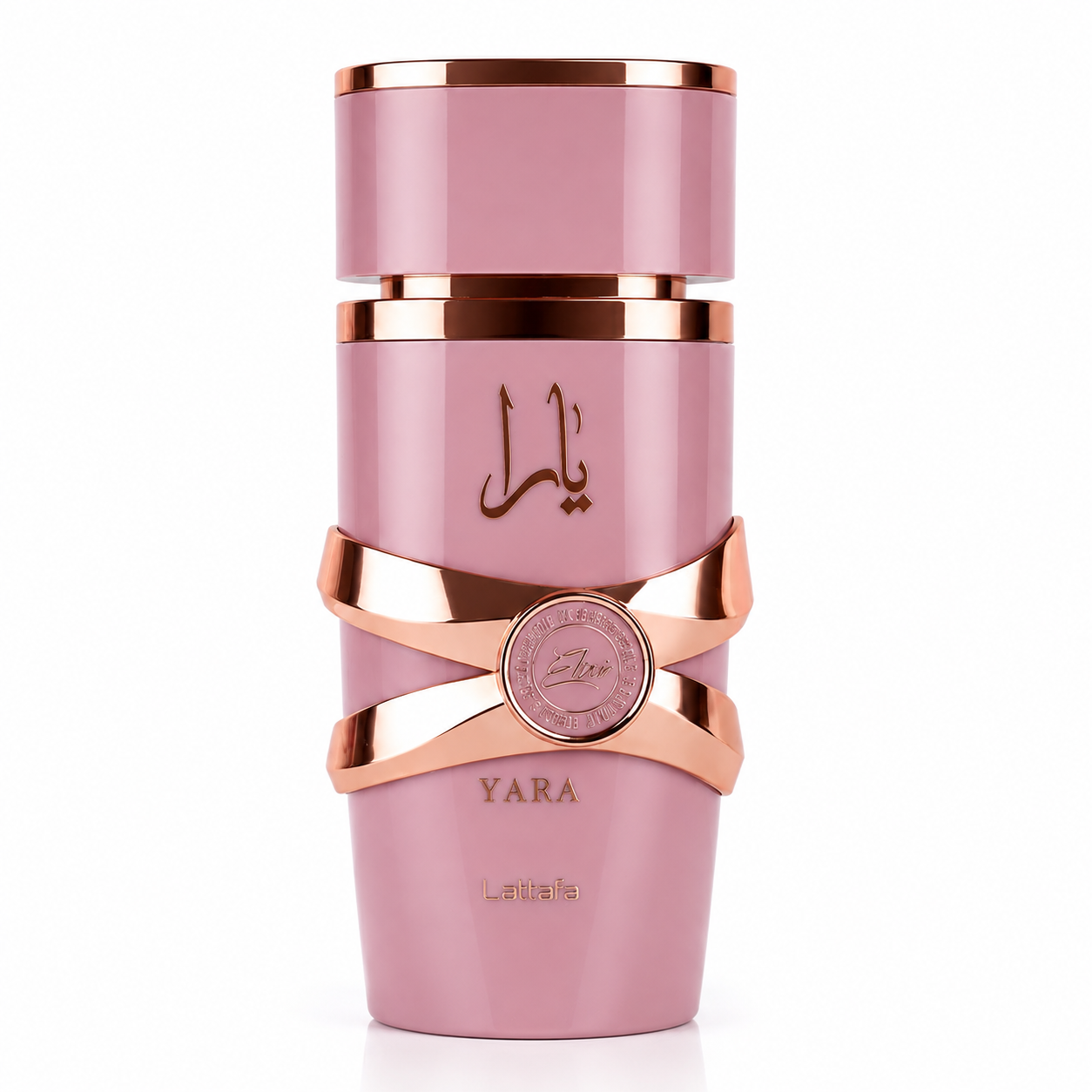 Yara Elixir 100 ml, perfume disponible en Gotitas de Miel Panamá, vista de detalle.