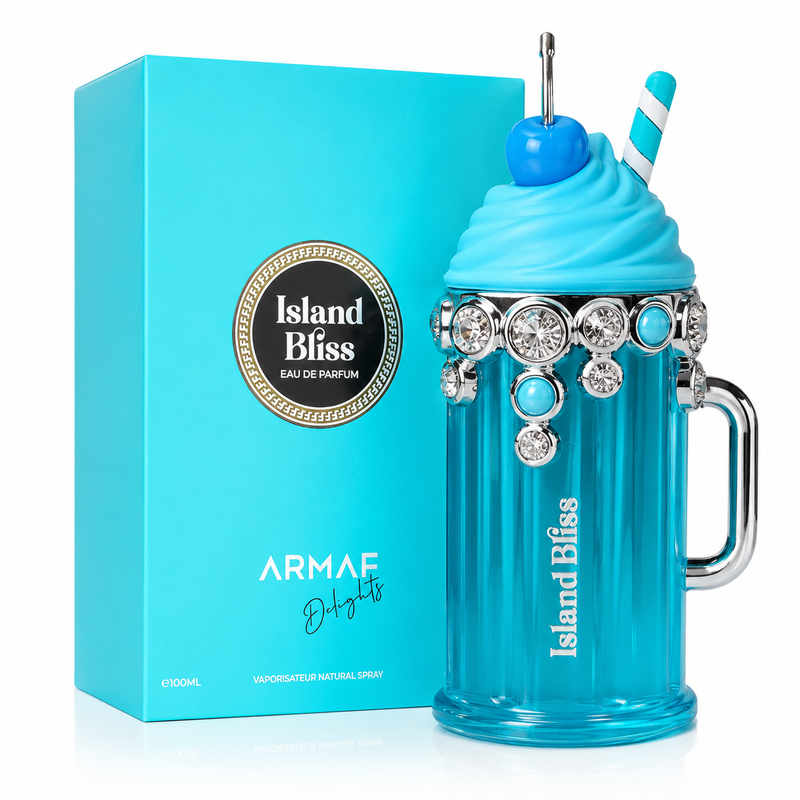 Island Bliss 100 ml, perfume disponible en Gotitas de Miel Panamá.