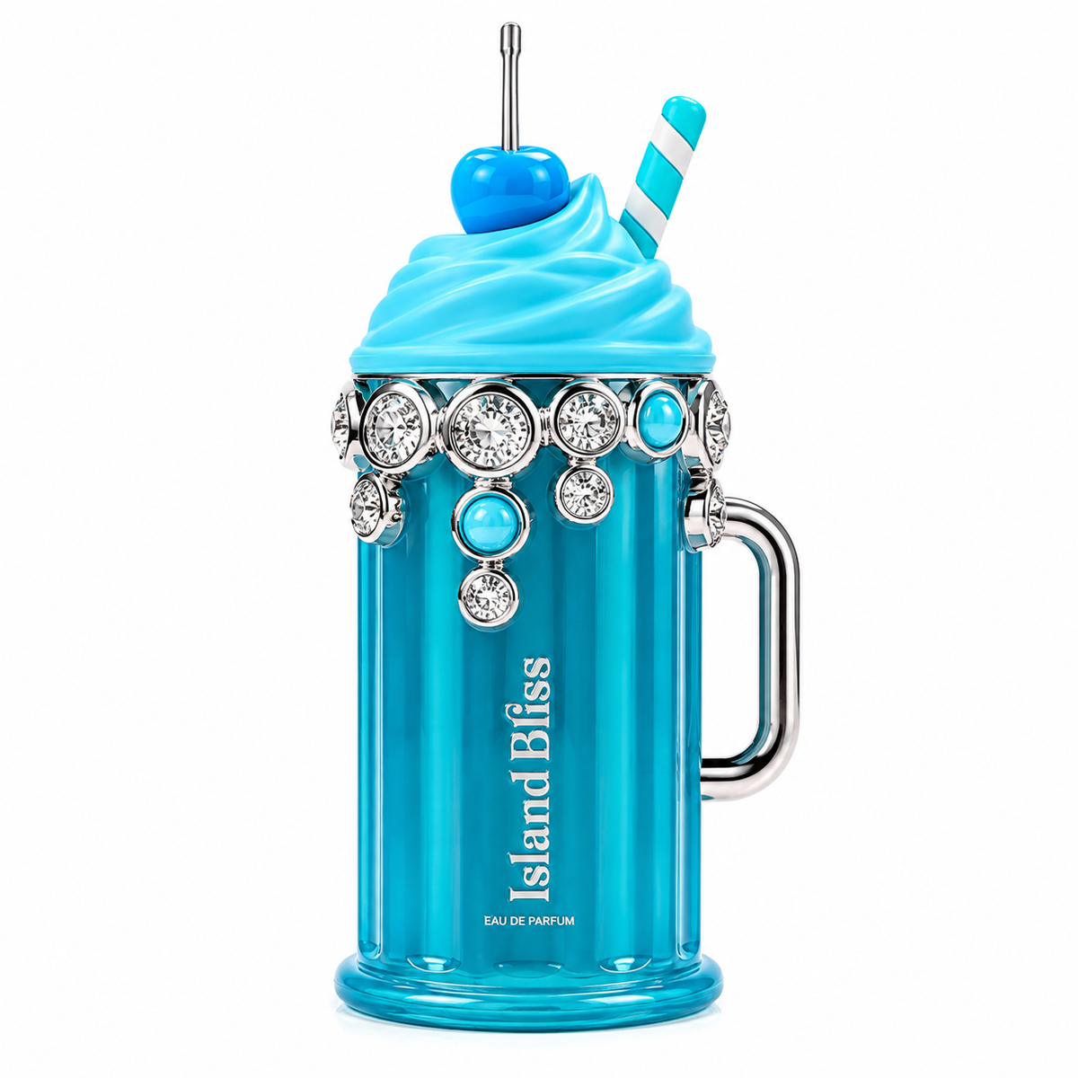 Island Bliss 100 ml, perfume disponible en Gotitas de Miel Panamá, vista de detalle.