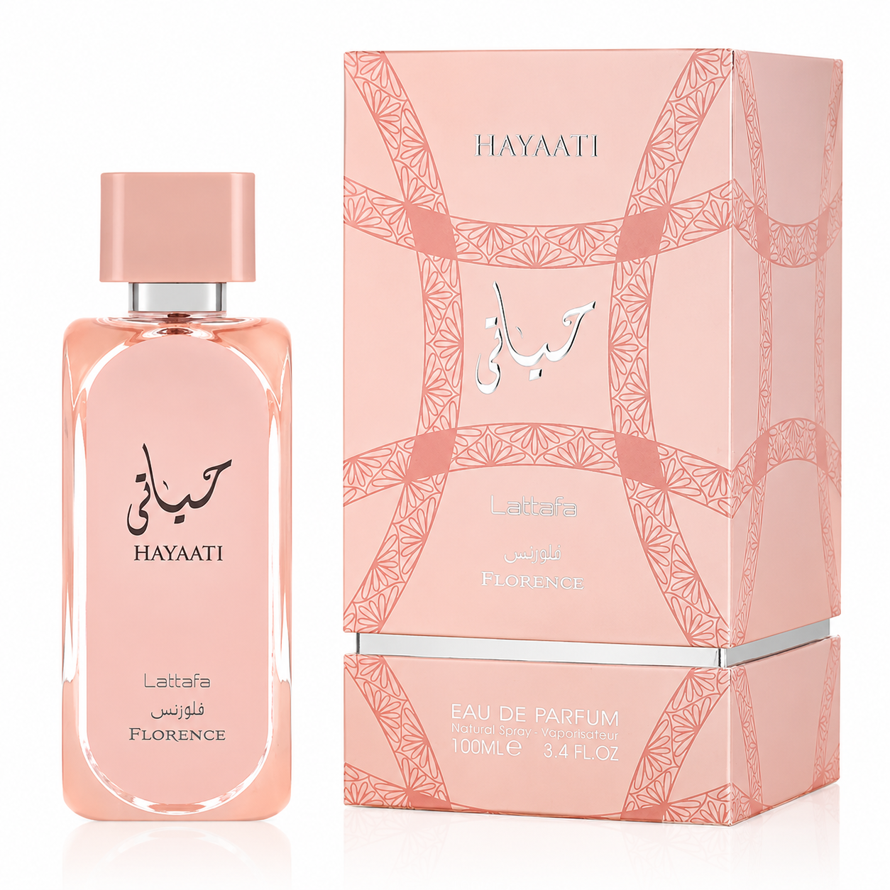 Hayaati Florence 100 ml, perfume disponible en Gotitas de Miel Panamá.