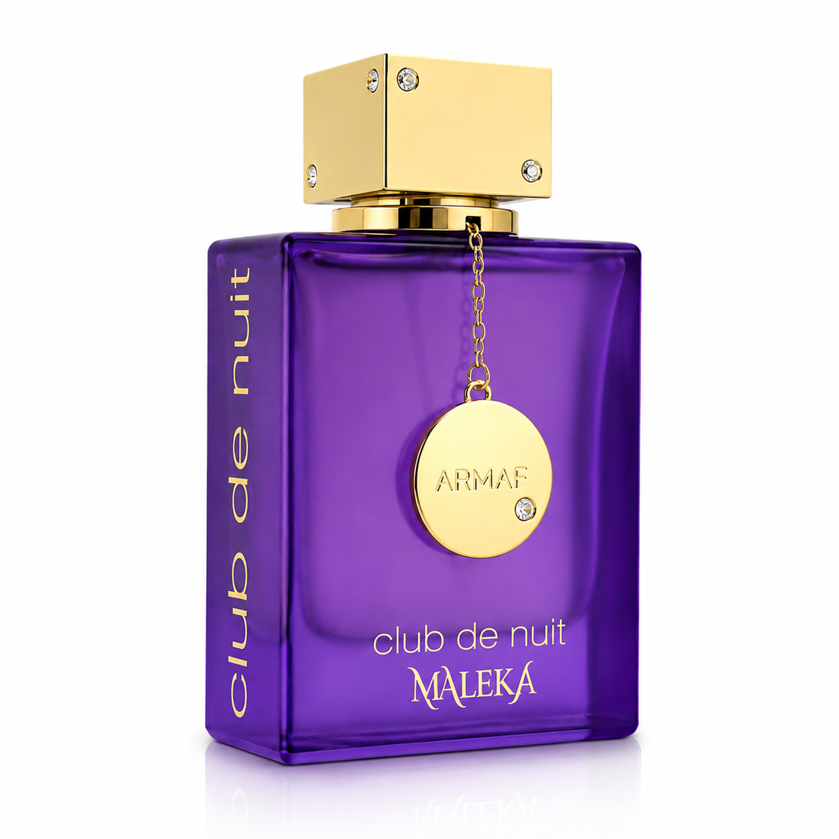 Club de Nuit Maleka 105 ml, perfume disponible en Gotitas de Miel Panamá, frasco y estuche.