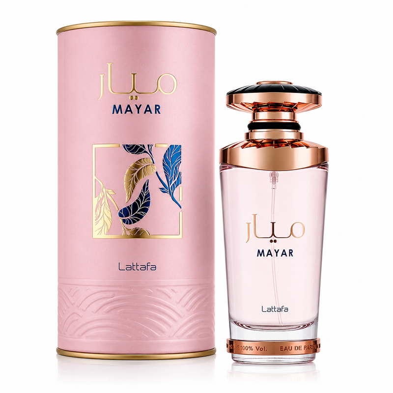 Mayar 100 ml, perfume disponible en Gotitas de Miel Panamá.
