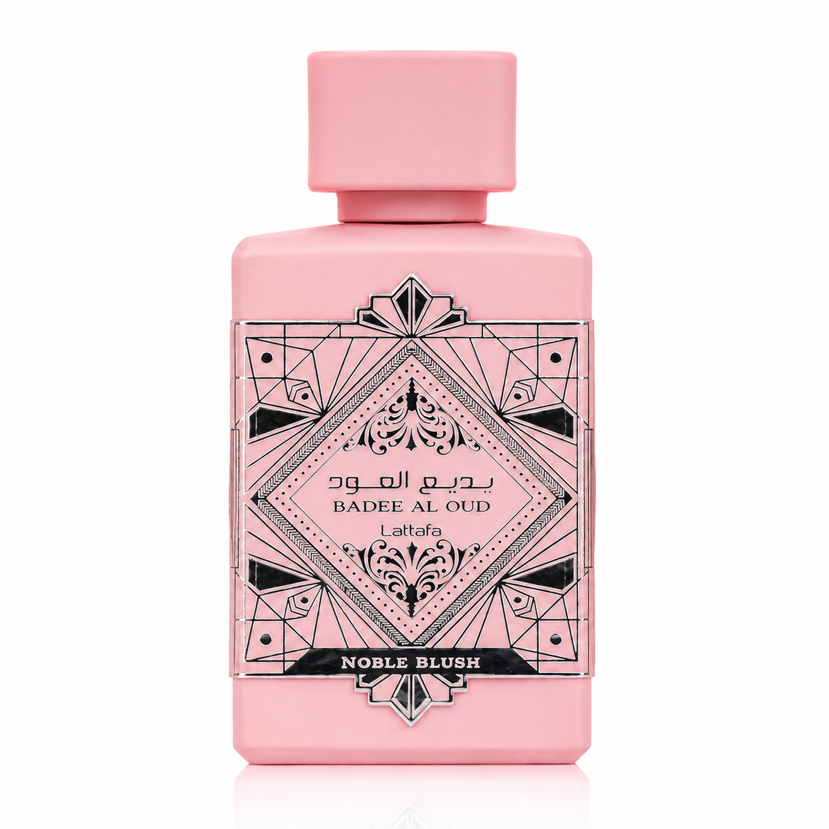 Noble Blush 20 ml, perfume disponible en Gotitas de Miel Panamá, frasco y estuche.