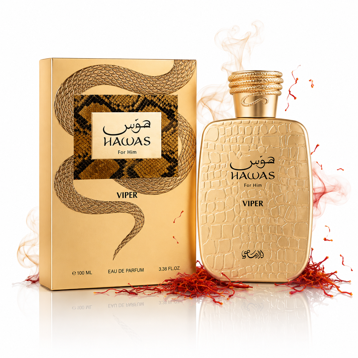 Hawas Viper 100 ml, perfume disponible en Gotitas de Miel Panamá.