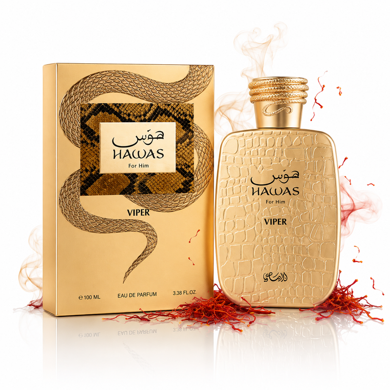 Hawas Viper 100 ml, perfume disponible en Gotitas de Miel Panamá.