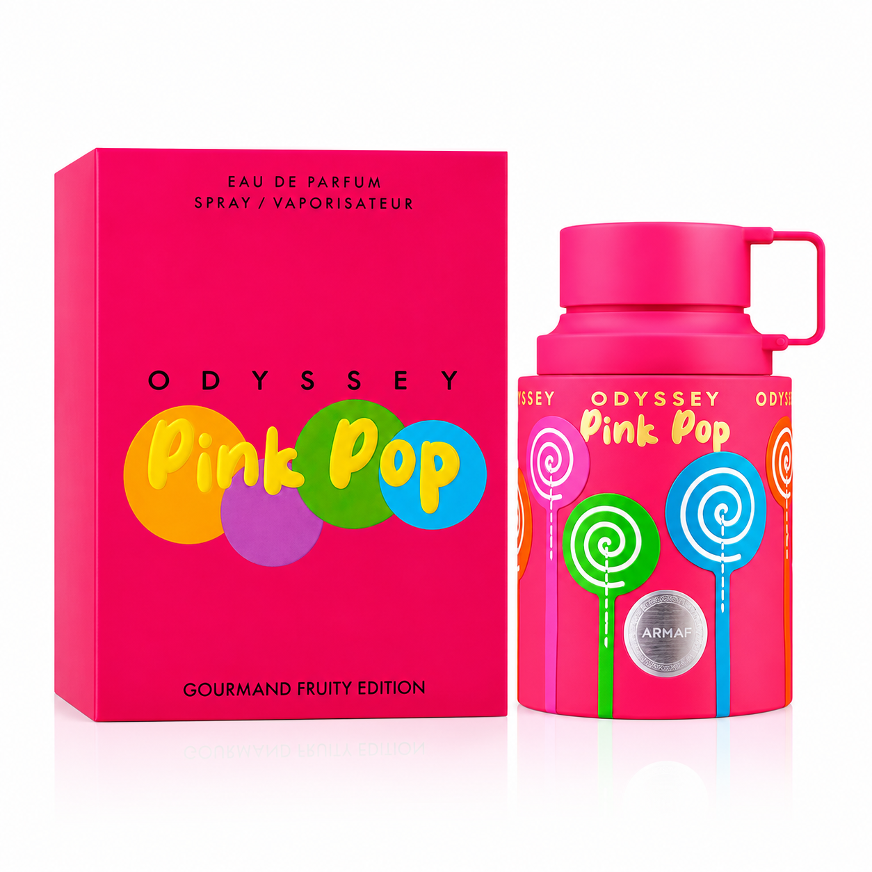 Odyssey Pink Pop 100 ml, perfume disponible en Gotitas de Miel Panamá.