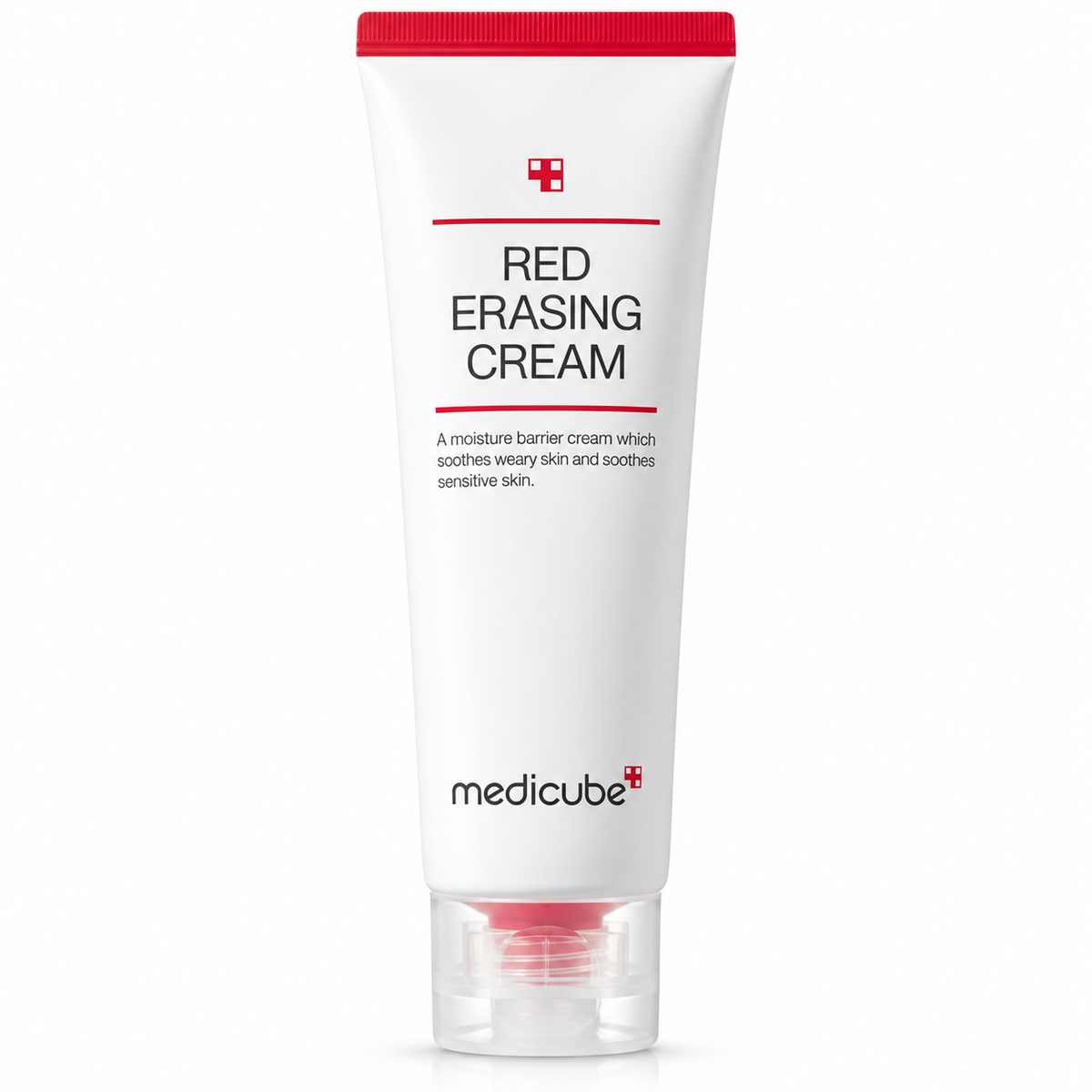 Medicube Red Erasing Cream - crema calmante para reducir enrojecimiento y fortalecer la barrera cutanea, Gotitas de Miel Panama