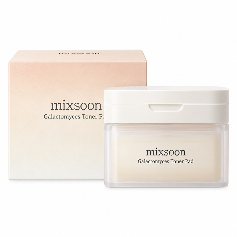 Mixsoon Galactomyces Toner Pad con caja de presentacion - pads tonificantes coreanos, Gotitas de Miel Panama