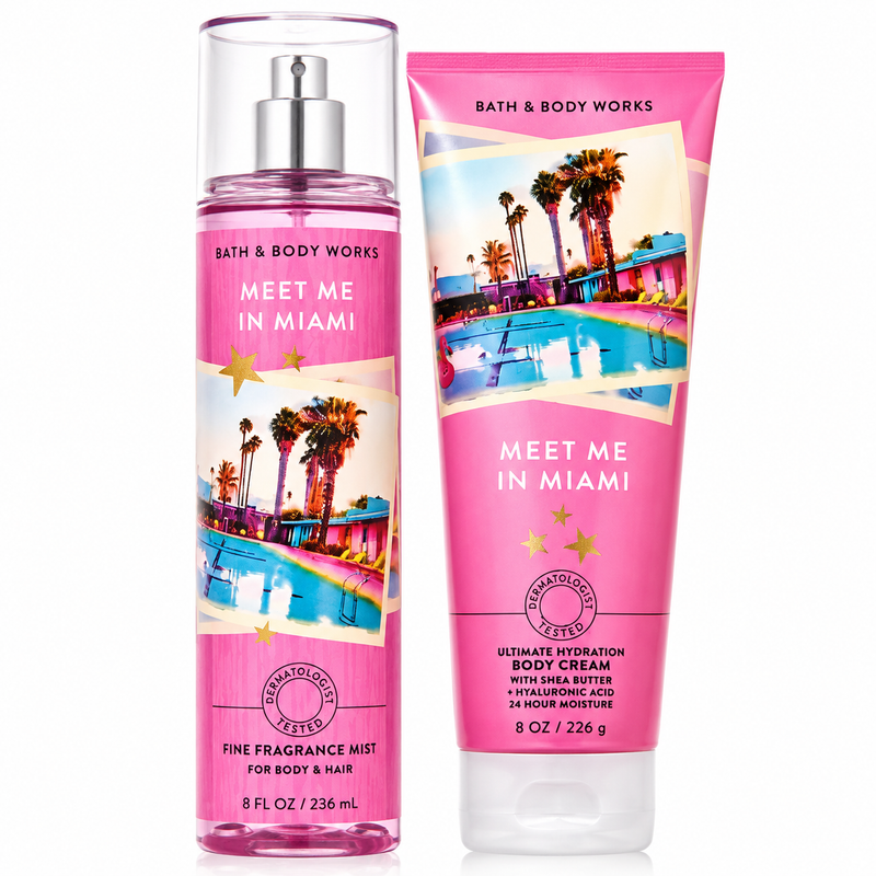 Meet Me in Miami de Bath & Body Works en Gotitas de Miel Panamá.