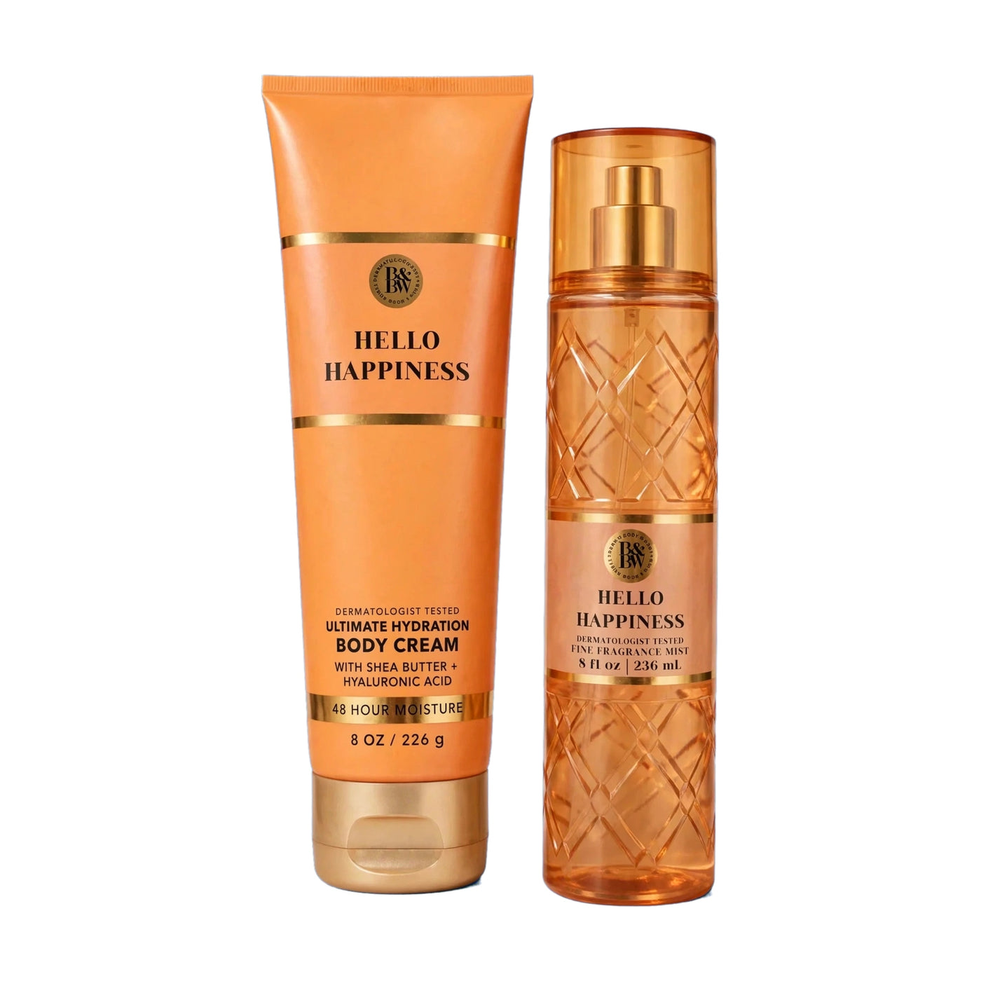 Set Hello Happiness de Bath and Body Works — mist y crema corporal, Panamá