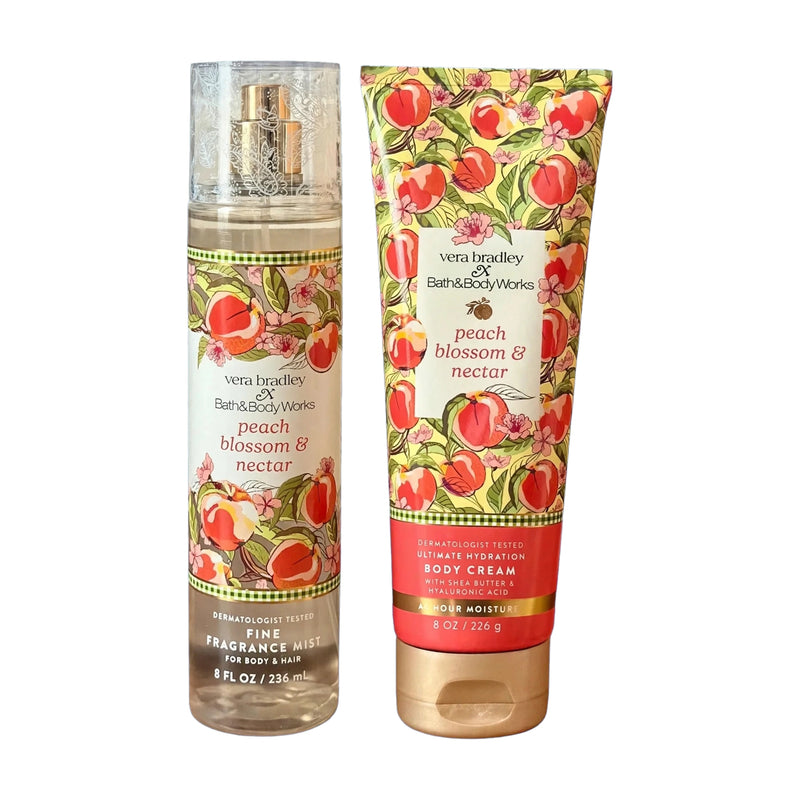 Set Peach Blossom & Nectar de Bath and Body Works — mist y crema corporal, Panamá