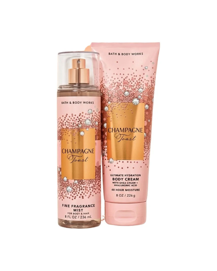 Champagne Toast Body Care Set | Gotitas de Miel | Gotitas de Miel