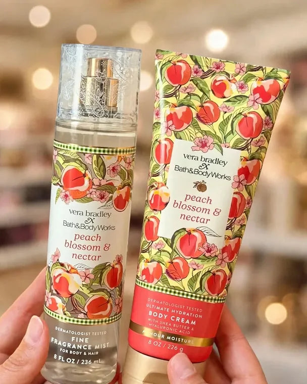 Set Peach Blossom Nectar de Bath & Body Works